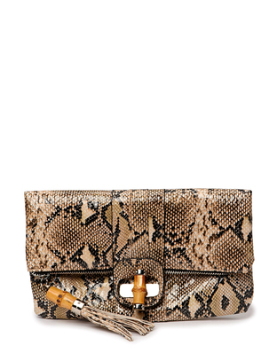 Friis & Company Yada Clutch - Cognac