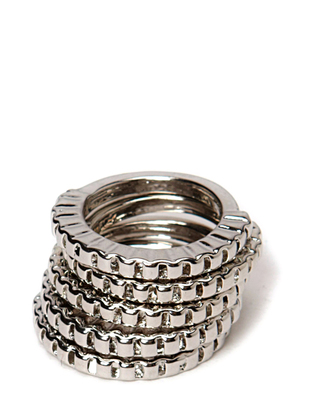 Friis & Company Indiana Ring Set - Silver