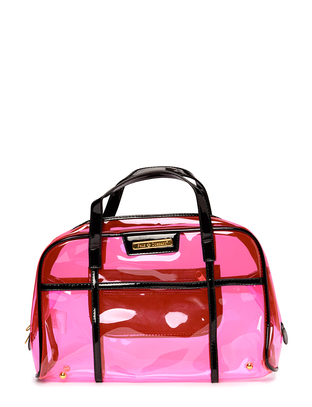 Friis & Company Ameno Clear Bag - pink