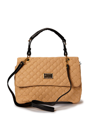 Friis & Company Hin Quilted Shoulderbag - Nude