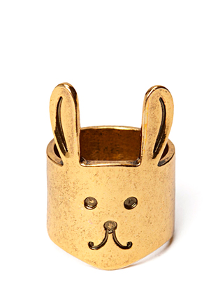 Friis & Company Ater Bunny Ring