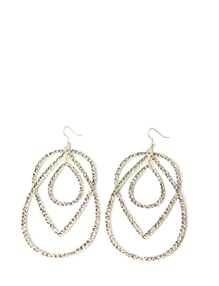 Friis & Company Naas Earrings - Brushed Silver