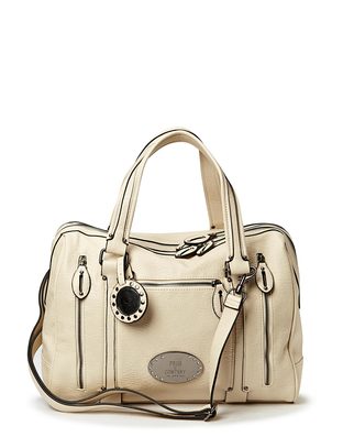Friis & Company Slash Handbag - Light Grey