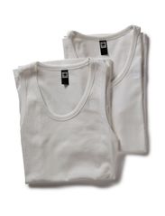 G-star base tank topp 2-pack - white
