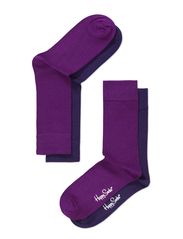 Happy Socks Solid Color 2-pack