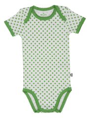 Holly's Body Stocking S/S - White/Green
