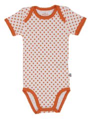 Holly's Body Stocking S/S - White/Orange