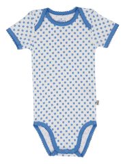 Holly's Body Stocking S/S - White/Blue