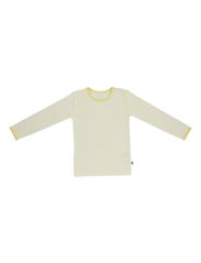 Holly's Tee L/S Junior - White/Yellow