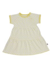 Holly's Dress S/S Baby - White/Yellow