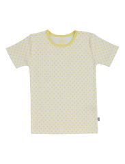 Holly's Tee S/S Junior - White/Yellow