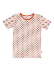 Holly's Tee S/S Junior - White/Orange