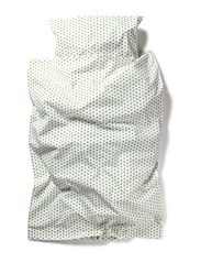 Holly's Bed Linen Baby - White/green
