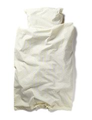 Holly's Bed Linen Junior - White/yellow