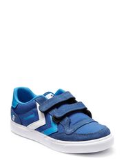 Hummel Hummel Stadil Low Jr-Cs - LIMOGES BLUE/BR BLUE/WHITE