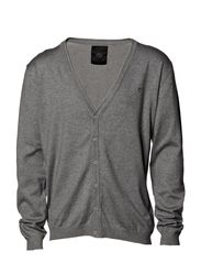 Jack & Jones premium granddad cot pr sup - LIGHT GREY MELANGE