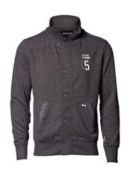 Jack & Jones WALKMAN CARDIGAN AUTUMN CAMPAIGN 2011 - MID GREY MELANGE