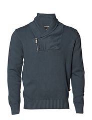 Jack & Jones ZORRO SHAWL NECK 11/12 11 CORE - ORION BLUE