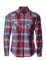 Jack & Jones BANKER SHIRT L/S 11-12 11 ORIGINAL - ROCOCCO RED