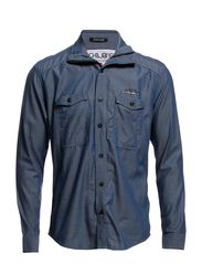 Jack & Jones FRICTION SHIRT L/S 1-2 12 - CORE