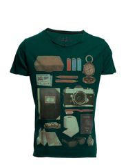 Jack & Jones TIDY TEE ORG S/S 1/2 12 - EVERGREEN
