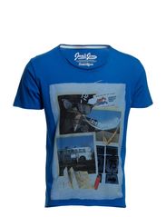 Jack & Jones TIDY TEE ORG S/S 1/2 12 - PRINCESS BLUE