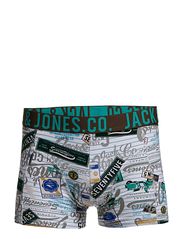 Jack & Jones MASCOTTE TRUNKS JI 1-6 2012 BO - PEACOCK GREEN