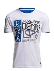 Jack & Jones MAXO TEE S/S COR 1/2 12 - OPTICAL WHITE