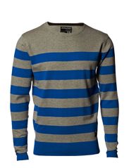 Jack & Jones CHROME O-NECK 3 12 CORE - LIGHT GREY MELANGE