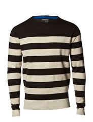Jack & Jones CHROME O-NECK 3 12 CORE - PHANTOM