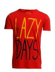 Jack & Jones STATE TEE S/S ORG 4 2012 - FIERY RED