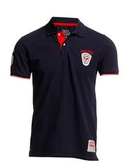 Jack & Jones CITY POLO ORG S/S 4 2012 - NAVY BLUE