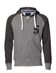 Jack & Jones IRVING ZIP SWEAT ORG 1-2 2012