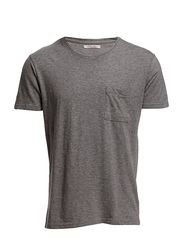 Jack & Jones FLAME TEE S/S ORG 4 2012 - LIGHT GREY MELANGE