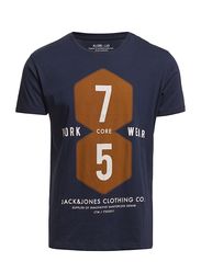 Jack & Jones BLOGS TEE S/S CORE 1-2-3 2013
