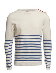 Jack & Jones LARS O-NECK KNIT 1-2-3 13 ORG