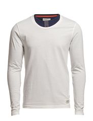 Jack & Jones KILL TEE L/S ORG 1-2-3 2013