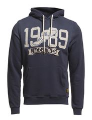 Jack & Jones 50S SPORT HOOD SWEAT 1-2-3 2013