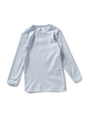 Joha Blouse w/long sleeves - Light blue