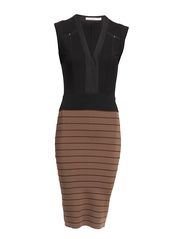 Karen Millen Karen Millen Kn183 Fine Stripe Knits With J