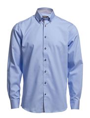 Lindbergh Shirt w stripe contrast L/S