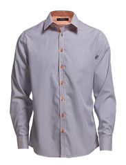 Lindbergh Small striped shirt w/contrast