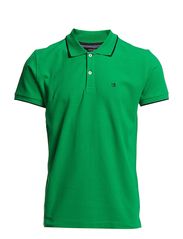 Lindbergh Contrast coloured polo pique