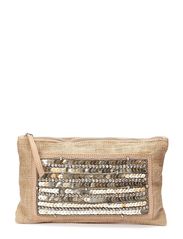 Live & Love Karma Sequin Clutch