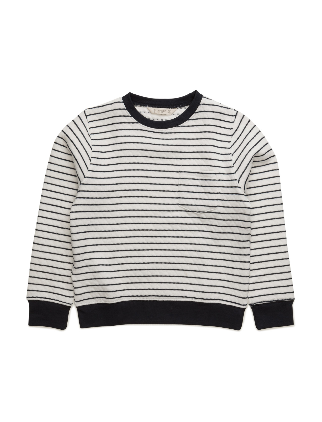 Striped Cotton-Blend Sweatshirt
