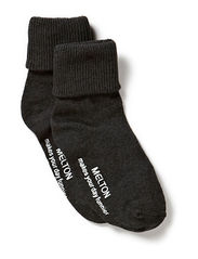 Baby sock, turn-up