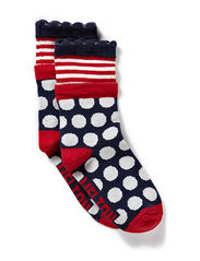 Melton Girls sock, Bubble and stripes