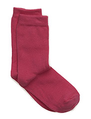 Melton Sock , plain colour - Pink rose