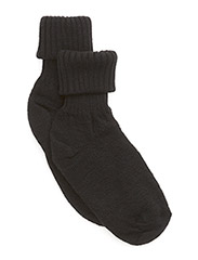 Melton Wool sock w/string edge