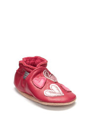 Melton Leather shoe, Cherry Hearts